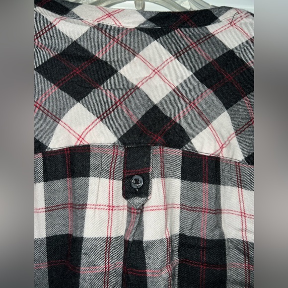 Torrid 3XL Plaid 3/4 Sleeve Soft Business Casual Blouse - Picture 6 of 6